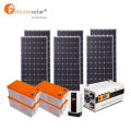 Complete package 5kw 10kw solar off grid power storage battery system 6kw PV plant for sale